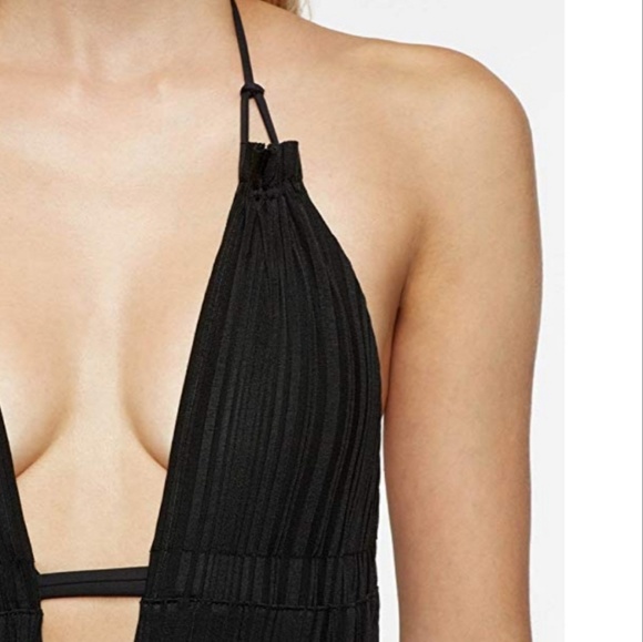 NEW Tavik Emme Halter Slinky Rib Cheeky Swimsuit - Picture 5 of 5